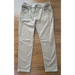 Banana Republic Traveler Mens Slim Fit Travel Pant Comfort 5 Pocket Khakis 34x30